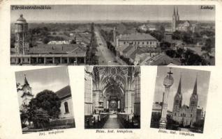 Törökszentmiklós Református és Római katolikus templom (EB)