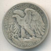 Amerikai Egyesült Államok 1945D. 1/2$ Ag "Walking" T:3
USA 1945D. 1/2 Dollar Ag "Walk...