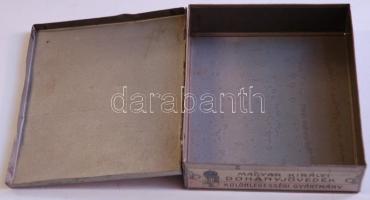 cca 1910 Sphinx egyiptomi szivarka. Fémdoboz / Cigar metal box 12x14x4 cm