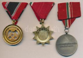 1957. Bányászati Szolgálati Érdemérem bronz fokozata + 1959. "Tanácsköztársasági emlékérem szal...