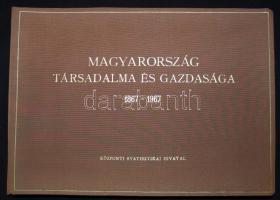 Magyarország Társadalma és gazdasága 1867-1967, Bp., 1967, Központi Statisztikai Hivatal, egészvászon kötésben