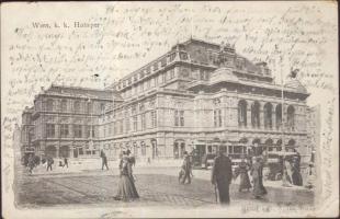 Vienna, Wien I. K. k. Hof-Oper / opera house (EK)