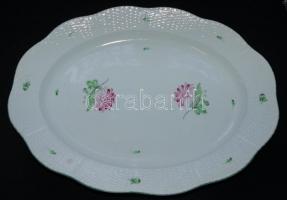 2db virágokkal díszített jelzett Tertia porcelán tál: pecsenyés és süteményes /
2 pcs of Tertia chin...