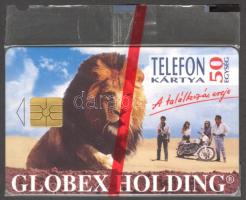 1994 Globex 50 egységes magyar telefonkártya bontatlan csomagolásban