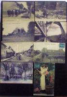 127 régi FRANCIAORSZÁG képeslap nagyon sok 1900-1910-es évekkel + 27 lap az 50-es 60-as évekből