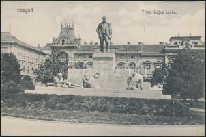 Szeged, Tisza Lajos szobra; Pető Ernő kiadása