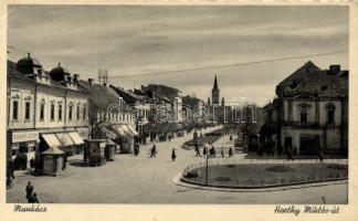 Munkács Horthy Miklós street, Shop of Iczkovics József (fa)