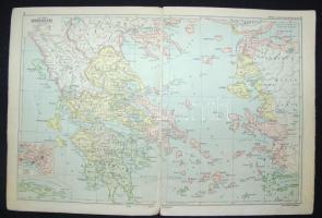 1928 Barthos-Kurucz Történelmi atlasz polgári iskolák számára, kiadja a Magyar királyi Állami Térkép...