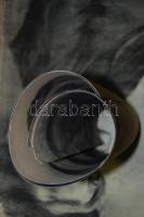 12db Eszes Hajnal jelzésű szén- és ceruzarajz klf méretekben