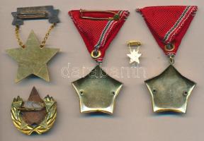 ~1960. "A Belkereskedelem Kiváló Dolgozója" aranyozott Br kitüntetés eredeti dísztokban T:...