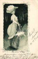 1899 Lady, litho (EK)