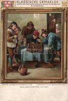 Classical paintings series, Berlin Museum litho