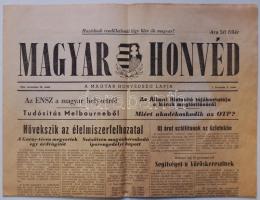 1956 A Magyar Honvéd nov. 20. száma a forradalom hireivel