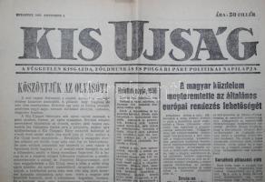 1956 A Kis újság nov.1. száma a forradalom híreivel