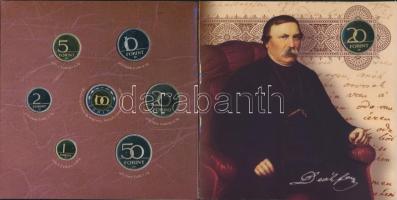 2003. 1Ft-100Ft 8klf db, szettben, benne 20Ft "Deák Ferenc" T:PP Csak 7000db!