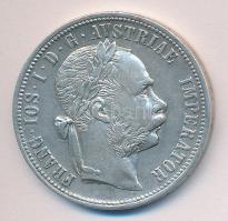 Ausztria 1879. 1Fl Ag T:2-
Austria 1879. 1 Florin Ag C:VF