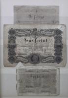 Magyar bankjegy gyűjtemény 27db klf papírpénzzel, közte: 1946. 100Ft + 1848. 100Ft "Kossuth ban...