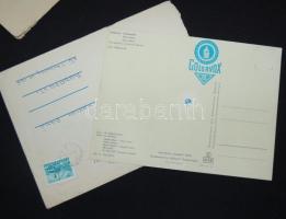 3 db képeslap hanglemez, 1962