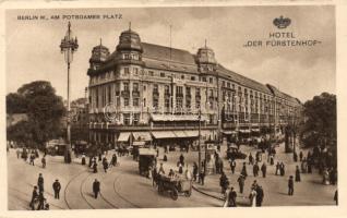 Berlin, Potsdamer Platz, Hotel Der Fürstenhof / square, hotel, automobiles (EK)