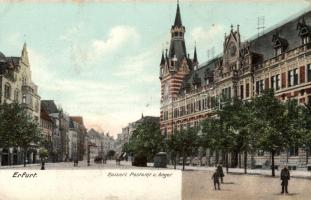 Erfurt, Kaiserl. Postamt u. Anger / post office