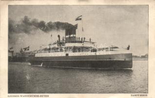 German steamship, Gjedser-Warnemünde-Ruten, Dampfaerge