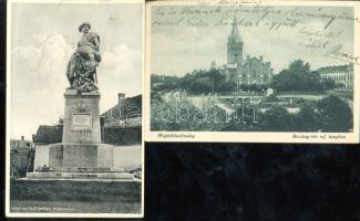 Hajduböszörmény - 2 db városképes lap