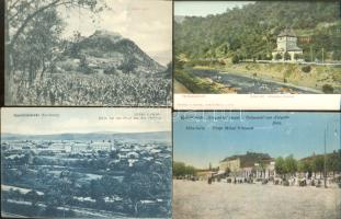 4 db régi városképes lap az erdélyi területekről