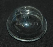 Kis, fűszertartóhoz való kerek üvegbetét / 
Glass container for spice holders 4,5cm