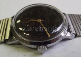 Doxa számlapos, Kamnen szerkezetű, másodperc mutatós, működik, kopott számlappal