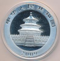 Kína 2009. 10Y Ag "Panda" (31.2g/0.999) T:PP
China 2009. 10 Yuan Ag "Panda" (31....