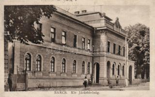 Barcs járásbíróság (ázott / wet damage)