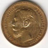 Oroszország 1898 5R arany 4,3001gr T:3