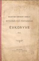 1900 A Kolozsvári Kereskedő Társulat Betegssegélyező Pénztárának évköyve