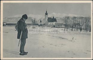 Liptószentjános in winter, folklore