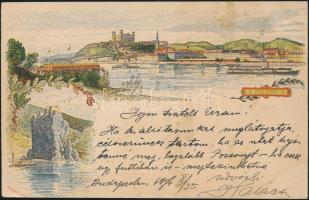 1896 Pozsony, Dévény, Ezredéves Országos Kiállítás, 2kr Ga. s: Morelli, Dörre