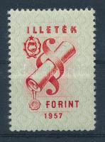 1959 2Ft illetékbélyeg értékszám nélkül