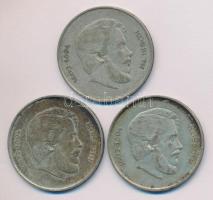 1947. 5Ft Ag "Kossuth" (3x) T:3