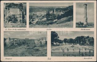 Érd Kutyavár, Török-mecset, II. Lajos emléktáblája, strandfürdő (EK)