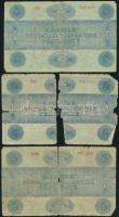 1919. 5K "Osztrák-Magyar Bank..." T:III/III- + 5K "...más törvényes pénznemekre...&qu...