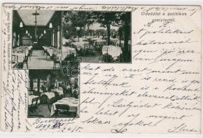 Budapest, Das politische Greizler Restaurant 1899