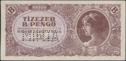 1946. 10.000BP "MINTA" perforációval T:II