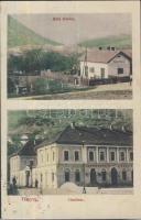 Tiszolc railway station, hotel, Divald & Monostory