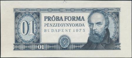 1973. "01" Próbaforma csak előoldal T:I- papírráncokkal