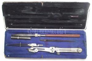 6 részes hiánytalan körzőkészlet / compasses