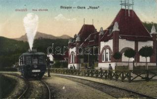 Brassó Noa railway station, locomotive