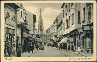 Újvidék Rákóczi street, shops (EK)