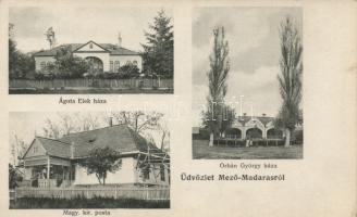 Mezőmadaras Villa Ágota, Villa Orbán, post office