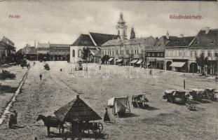 Kézdivásárhely main square