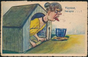 Humour snappy woman (EK)