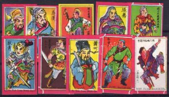 Harcosok, 10klf kínai gyufacimke